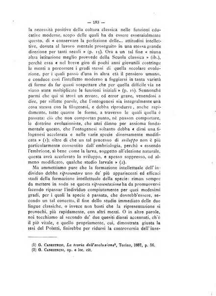 Rivista di filologia e d'istruzione classica