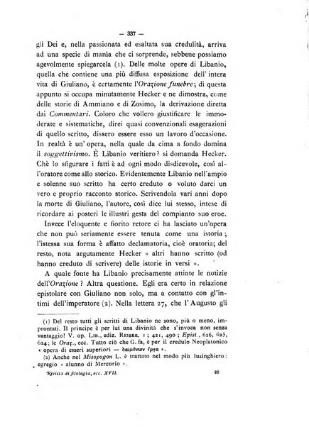 Rivista di filologia e d'istruzione classica