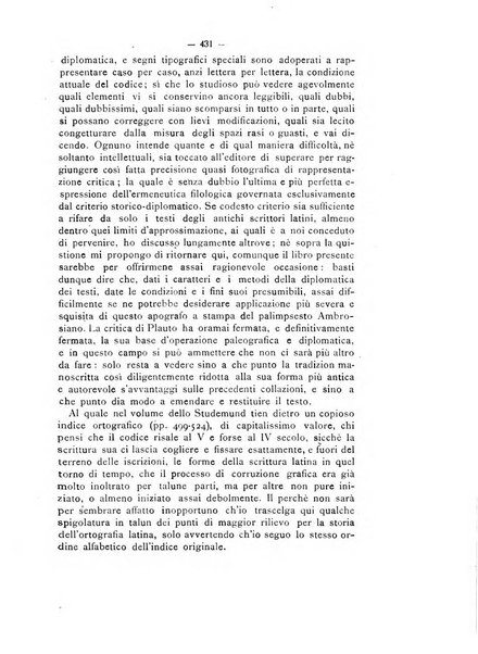 Rivista di filologia e d'istruzione classica