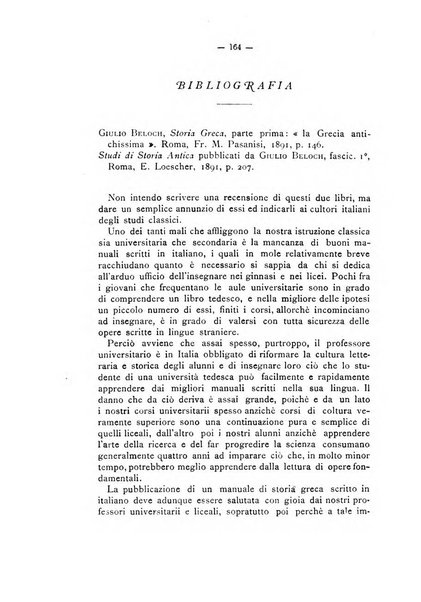 Rivista di filologia e d'istruzione classica