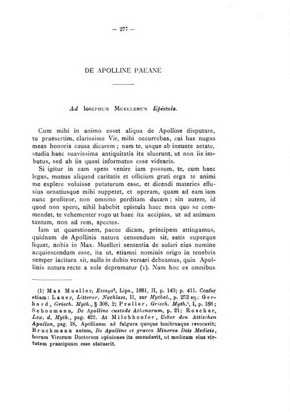 Rivista di filologia e d'istruzione classica