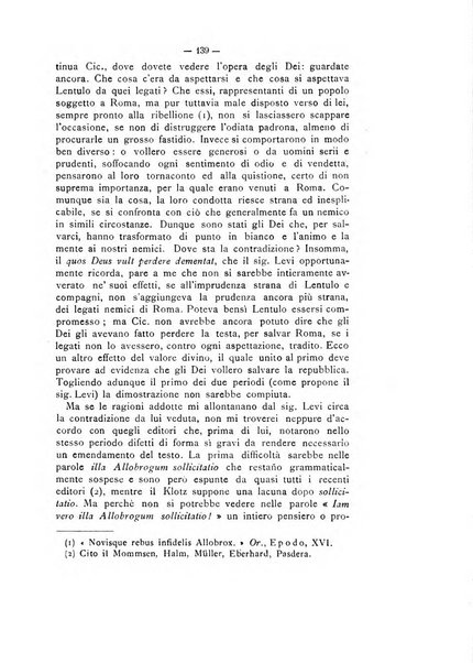 Rivista di filologia e d'istruzione classica