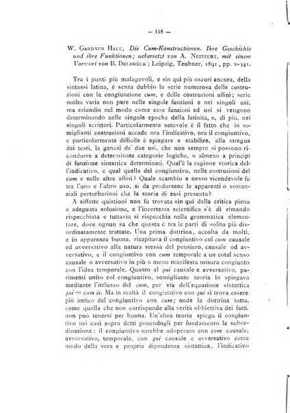 Rivista di filologia e d'istruzione classica