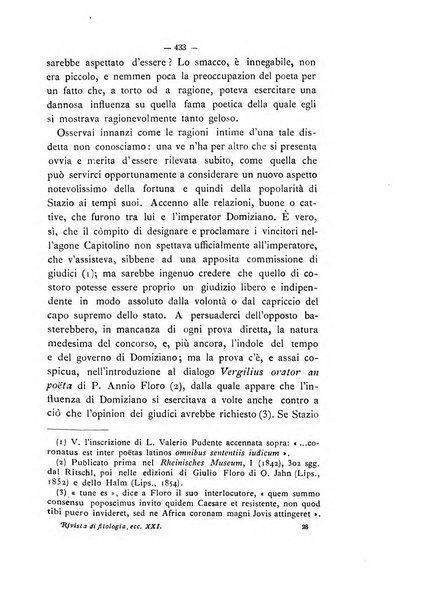 Rivista di filologia e d'istruzione classica