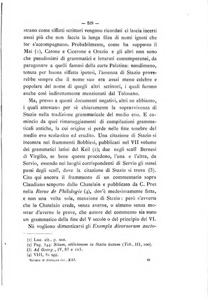 Rivista di filologia e d'istruzione classica