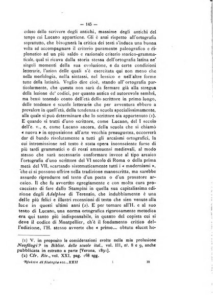 Rivista di filologia e d'istruzione classica