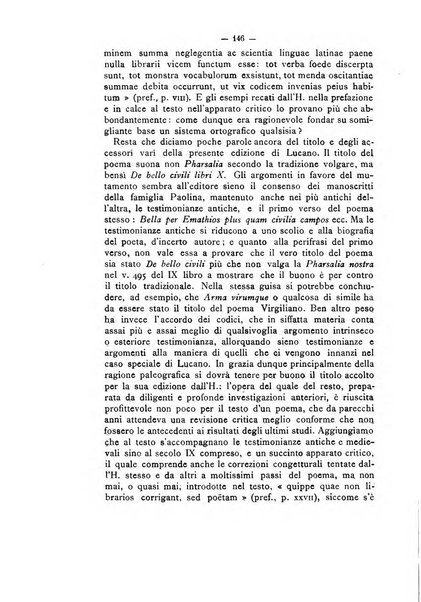 Rivista di filologia e d'istruzione classica