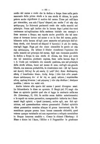 Rivista di filologia e d'istruzione classica