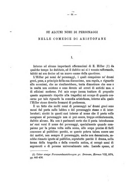 Rivista di filologia e d'istruzione classica