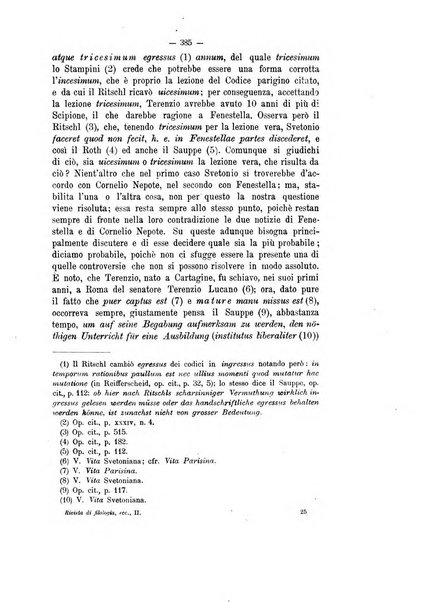 Rivista di filologia e d'istruzione classica