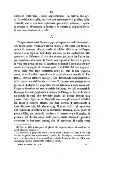 Rivista di filologia e d'istruzione classica