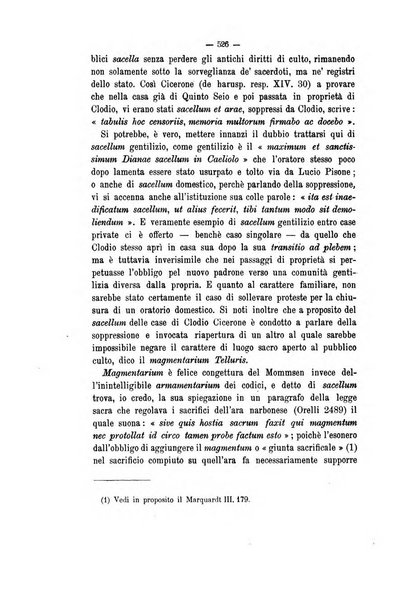 Rivista di filologia e d'istruzione classica