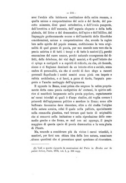 Rivista di filologia e d'istruzione classica