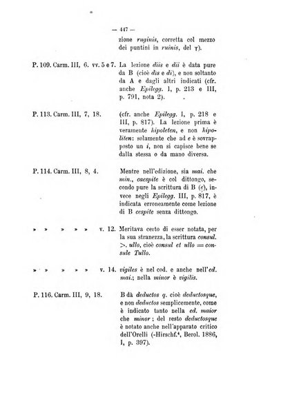 Rivista di filologia e d'istruzione classica