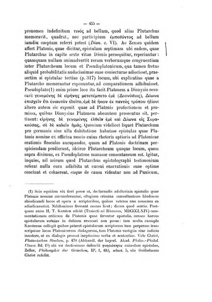 Rivista di filologia e d'istruzione classica