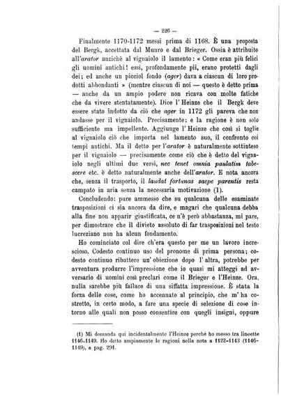 Rivista di filologia e d'istruzione classica