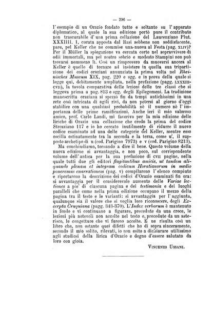 Rivista di filologia e d'istruzione classica