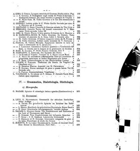 Rivista di filologia e d'istruzione classica