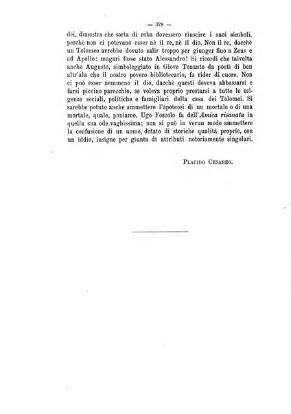 Rivista di filologia e d'istruzione classica