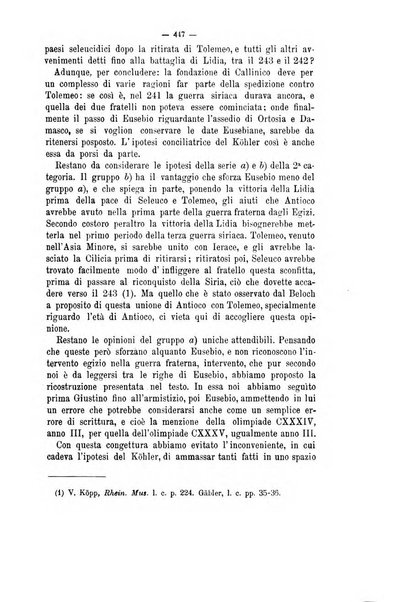 Rivista di filologia e d'istruzione classica