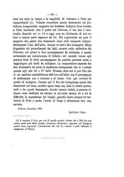 Rivista di filologia e d'istruzione classica