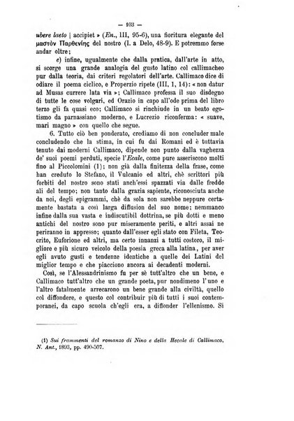 Rivista di filologia e d'istruzione classica