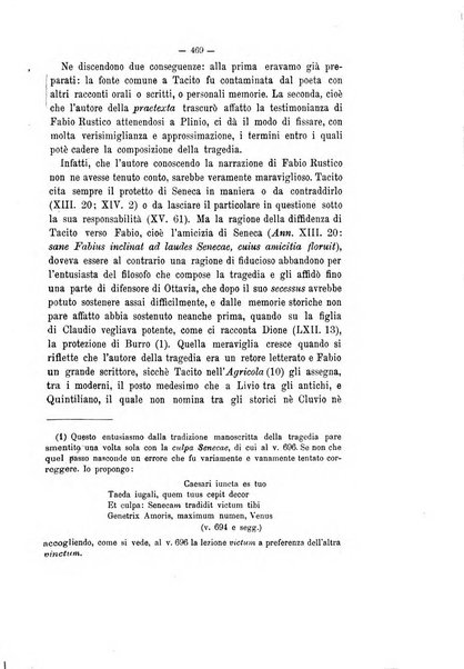 Rivista di filologia e d'istruzione classica