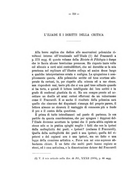 Rivista di filologia e d'istruzione classica