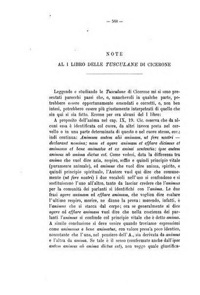 Rivista di filologia e d'istruzione classica