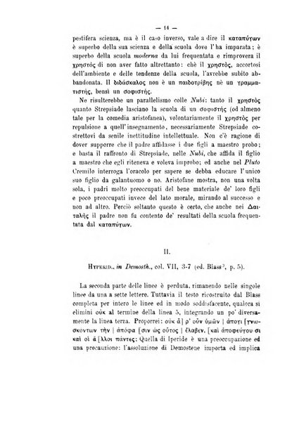 Rivista di filologia e d'istruzione classica