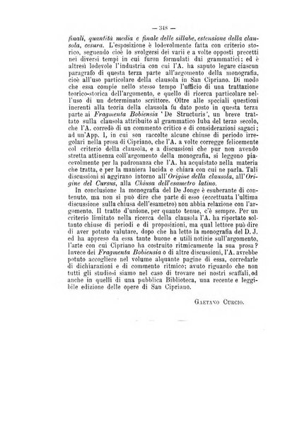 Rivista di filologia e d'istruzione classica