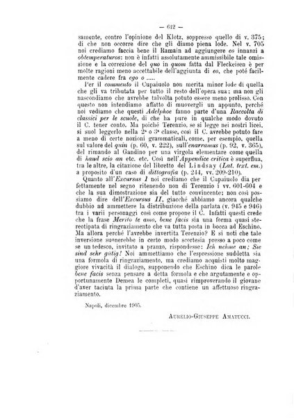 Rivista di filologia e d'istruzione classica