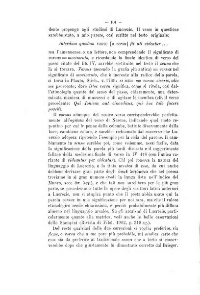 Rivista di filologia e d'istruzione classica