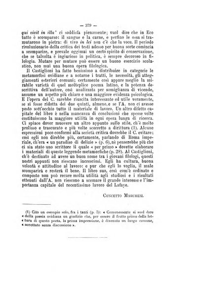 Rivista di filologia e d'istruzione classica