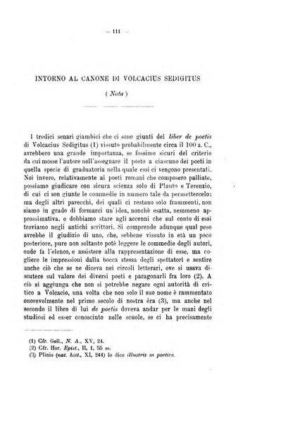 Rivista di filologia e d'istruzione classica