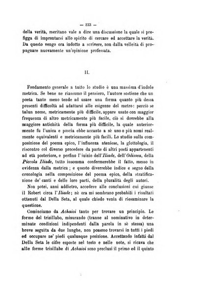 Rivista di filologia e d'istruzione classica