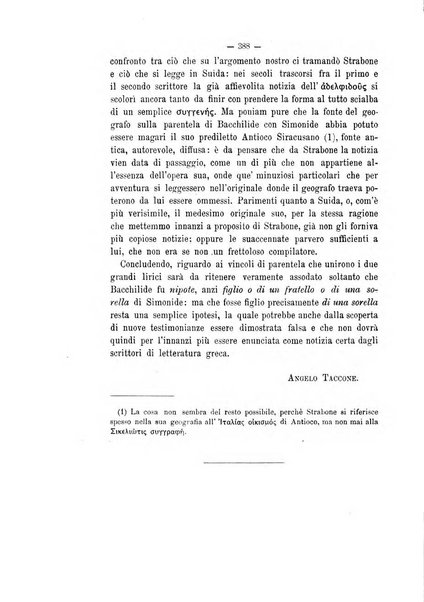 Rivista di filologia e d'istruzione classica