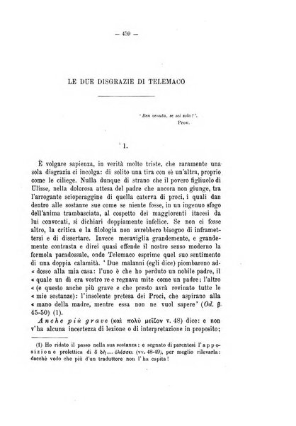 Rivista di filologia e d'istruzione classica