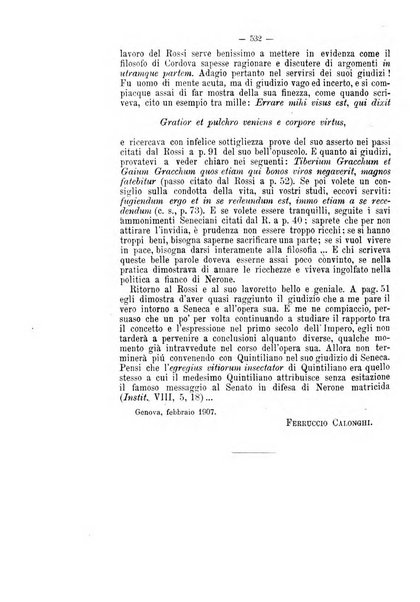 Rivista di filologia e d'istruzione classica