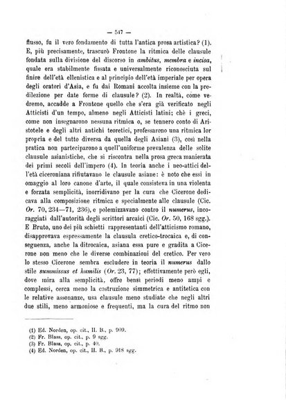 Rivista di filologia e d'istruzione classica