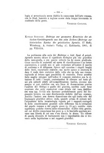 Rivista di filologia e d'istruzione classica