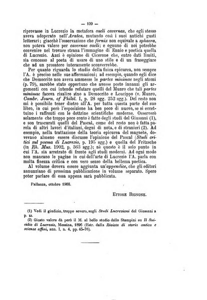 Rivista di filologia e d'istruzione classica