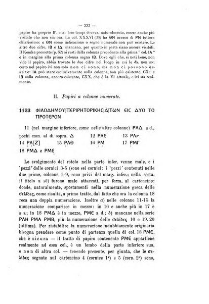 Rivista di filologia e d'istruzione classica