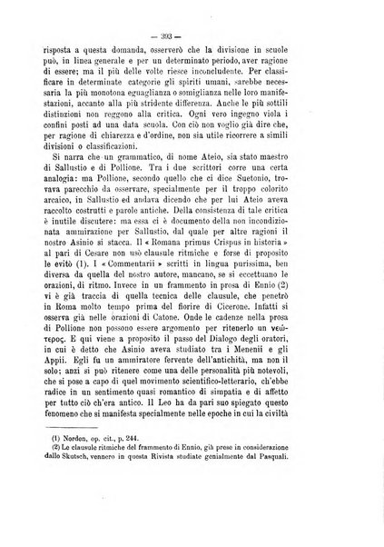 Rivista di filologia e d'istruzione classica