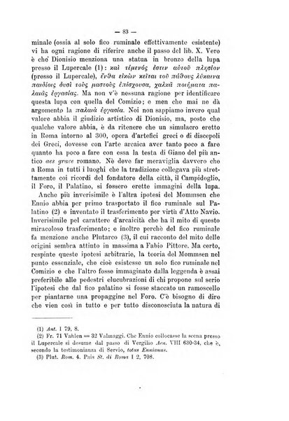 Rivista di filologia e d'istruzione classica