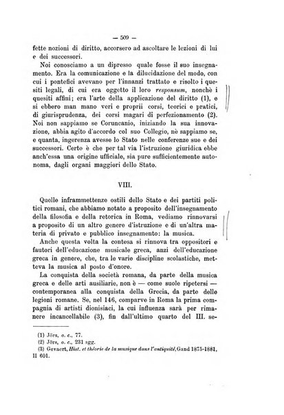 Rivista di filologia e d'istruzione classica