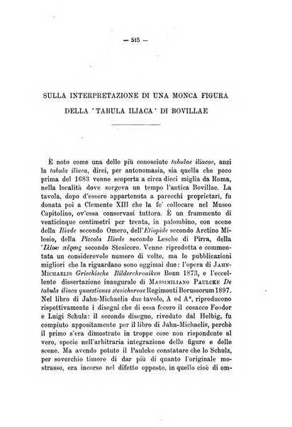 Rivista di filologia e d'istruzione classica