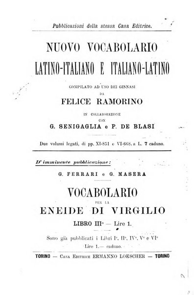 Rivista di filologia e d'istruzione classica