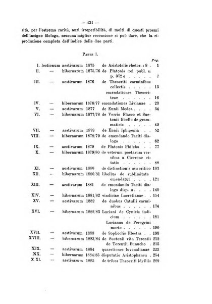 Rivista di filologia e d'istruzione classica