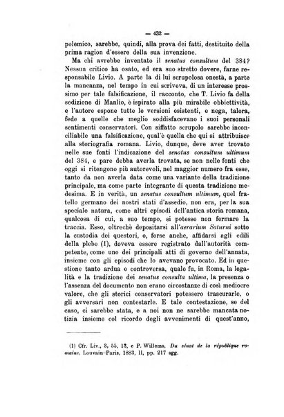 Rivista di filologia e d'istruzione classica